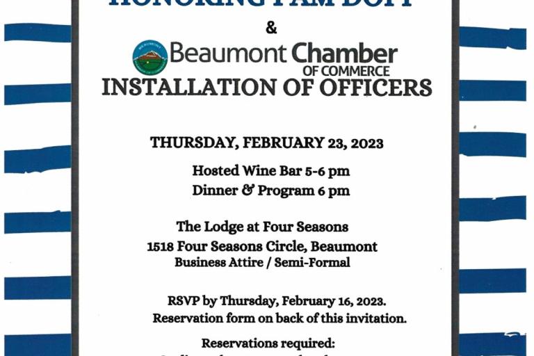 Citizen of the Year Flyer