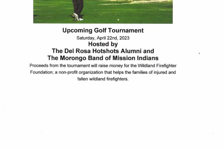 Golf Tournament event