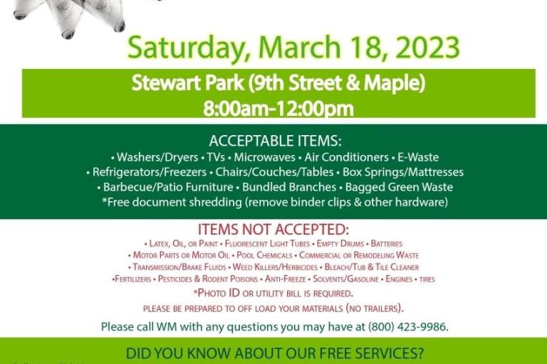 Community Clean up event